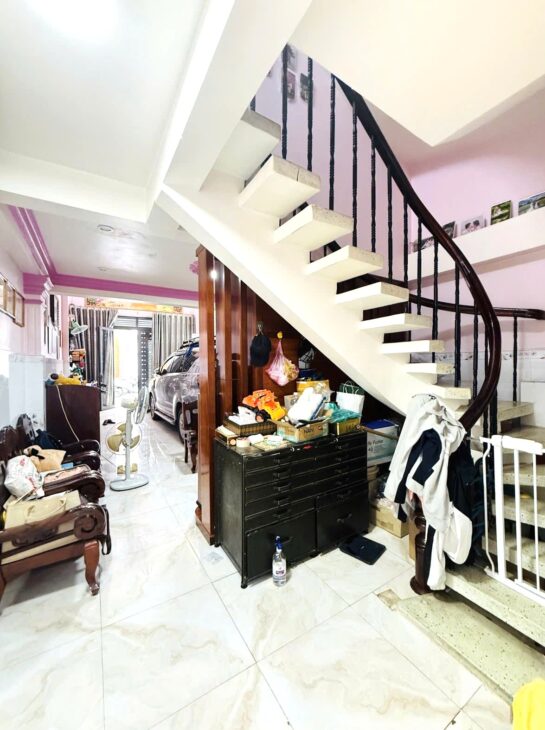 Giá Chỉ 7.39 Tỷ TL! 63M², 5Tầng/4pn, HẺM XE HƠI, Phạm Văn Chiêu, 5p tới siêu thị EMART !