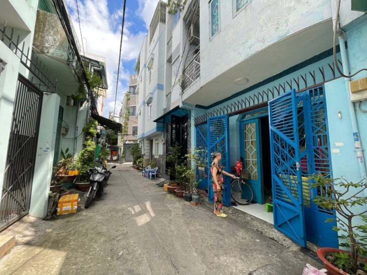 Bán nhà riêng 44m2, Hẻm xe hơi thông Đường Trần Văn Ơn, Q .Tân Phú