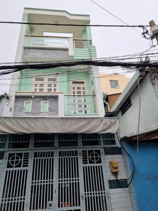 Bán Nhà HXH Mặt Tiền Phan Văn Khỏe, P.5, Q.6 – 3.7×15.7m – 9.5 tỷ