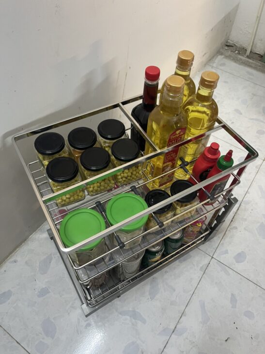 Kệ gia vị SUS 304 TaKing, Chất Liệu Inox 304 cao cấp, chắc chắn, bền đẹp