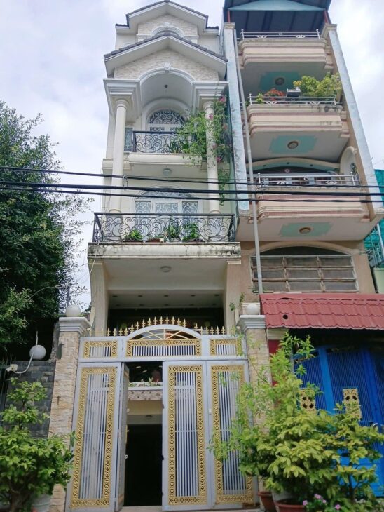 BẦN NHÀ 4 TẦNG – MẶT TIỀN KHU BÌNH PHÚ 1 – QUẬN 6 – 4 X 26M – CHỈ 15.3 TỈ