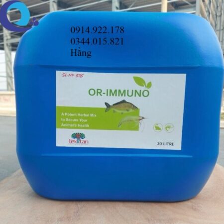 Thảo dược Or Immuno hỗ trợ gan, tăng sức đề kháng, thay thế kháng sinh cho vật nuôi Thảo dược Or Immuno hỗ trợ gan, tăng sức đề kháng, thay thế kháng sinh cho vật nuôi