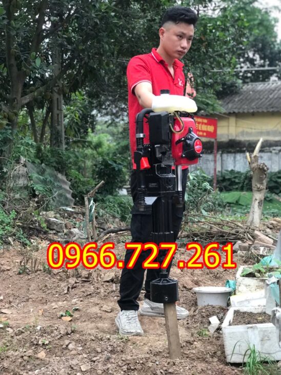 Máy đóng cọc, đóng cừ cầm tay 4 thì Kawasaki KW680