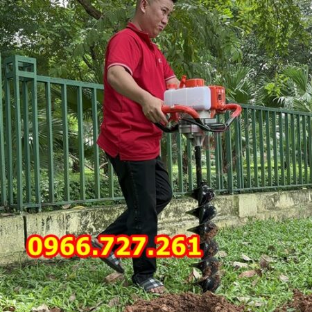 Máy khoan lỗ đất trồng cây cầm tay