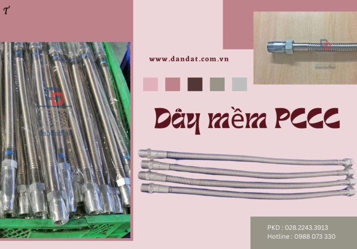 Ống chữa cháy, ống nối đầu phun sprinkler, dây nối mềm inox cho sprinkler, ống nối mềm cứu hỏa