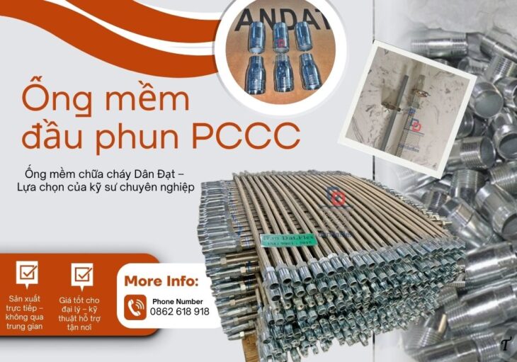 Ống chữa cháy, ống nối đầu phun sprinkler, dây nối mềm inox cho sprinkler, ống nối mềm cứu hỏa