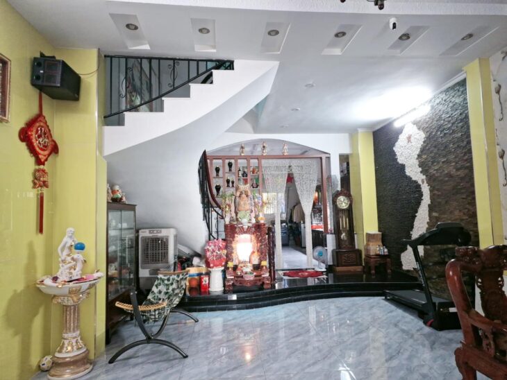 NHÀ RIÊNG 4 TẦNG – XE HƠI NGỦ TRONG NHÀ – DT: 5.8M x 18.5M – TÂN THUẬN ĐÔNG – QUẬN 7 – NHỈNH 12 TỶ