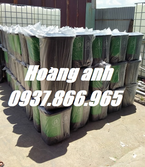 Thung rac, thùng phân loại rác 2 ngăn, bán thùng rác các loại