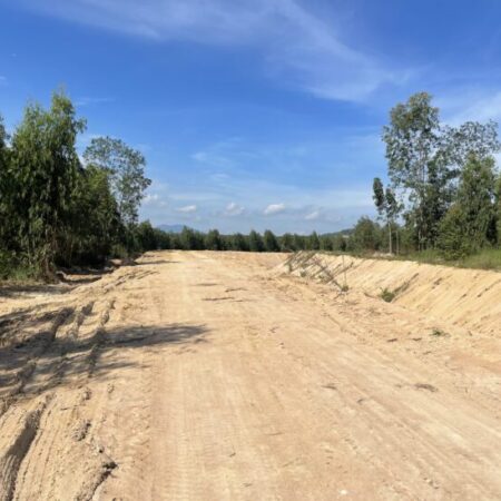 Bán 1.8 hecta đất Tân Xuân – Hàm Tân đường rộng 10m giá ngộp 145 triệu/ sào