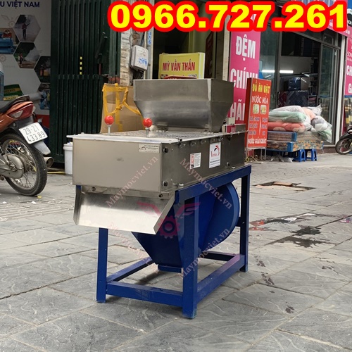 Máy bóc vỏ đậu lụa rang 600 kg/giờ Vinmax BVL60