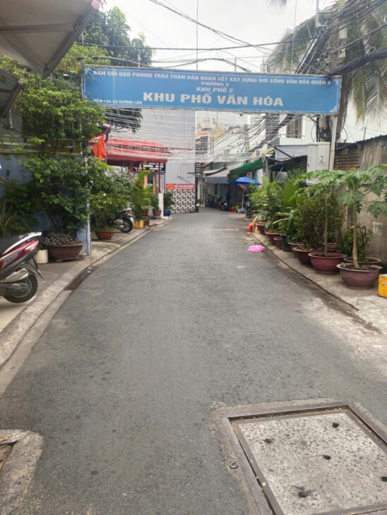 HOT, KẸT TIỀN BÁN GẤP ÂU DƯƠNG LÂN [P3Q8] DT: 40M2 (3.9X10.2M)2T CHỈ 4.65 TỶ