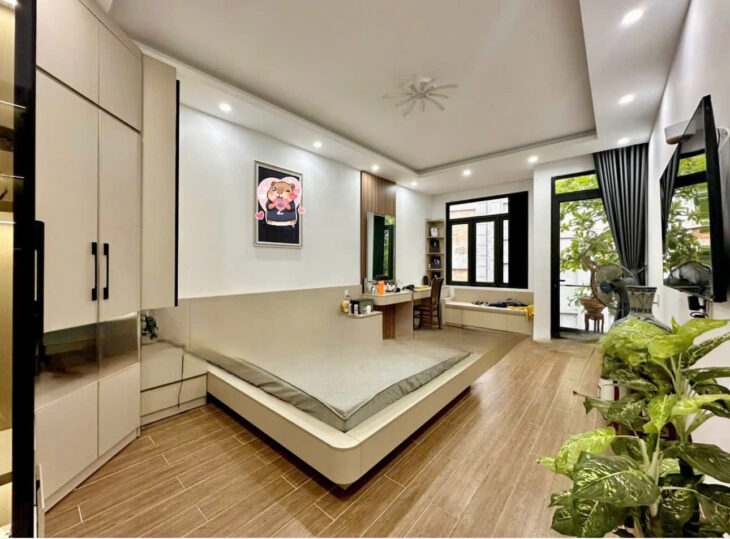 Nhà khu phân lô Lê Chân, 40m 4 tầng, đường 10m cực đẹp, giá 4.45 tỉ gần Chợ Hàng Mới