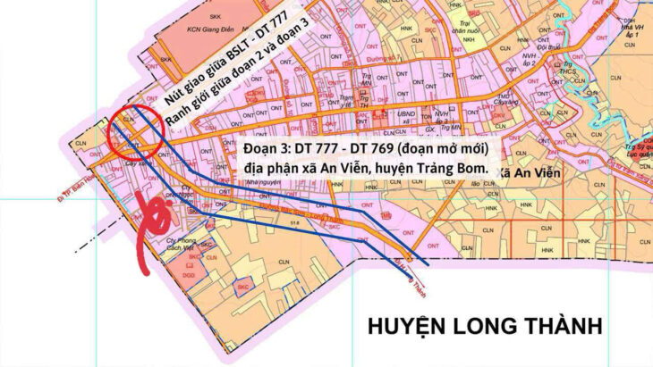 🌟 BÁN ĐẤT THỔ CƯ AN VIỄN – TRẢNG BOM – GIÁ CHỈ 1 TỶ ĐỒNG 🌟