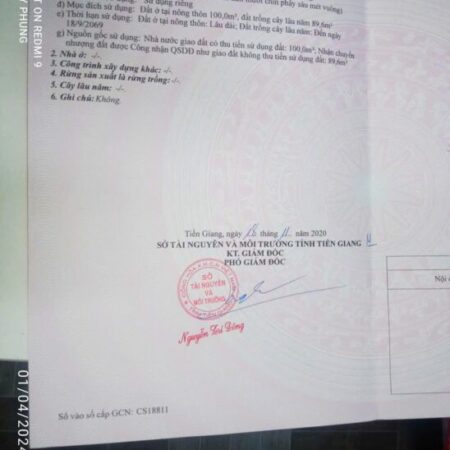 HOT HOT- GIÁ TỐT – Cần Bán Nhanh Đất Tại Thành Phố MỸ THO, Tỉnh TIỀN GIANG