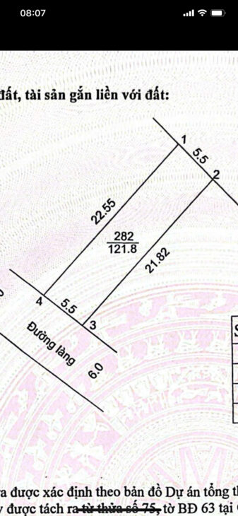 cc càn bán 121m đất full thổ cư ngay cạnh trường học mặt đường KD giá rẻ cc càn bán 121m đất full thổ cư ngay cạnh trường học mặt đường KD giá rẻ