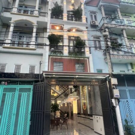 BÁN NHÀ PHỐ QUẬN 12 – 4 TẦNG FULL NỘI THẤT – 57,5M2 – GIÁ NHỈNH 5 TỶ