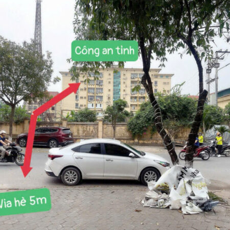 Nhà mặt phố Gần Công An Tỉnh Hà Nam 102m2 3ty990