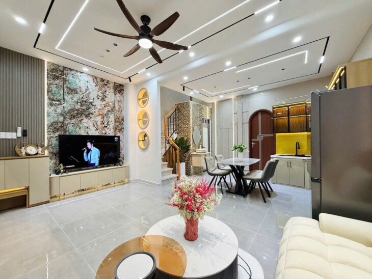Bán villa mini hẻm xe hơi đường Lê Đức Thọ, P15, Gò Vấp – 2 tầng, tặng full nội thất, giá 4.65 tỷ