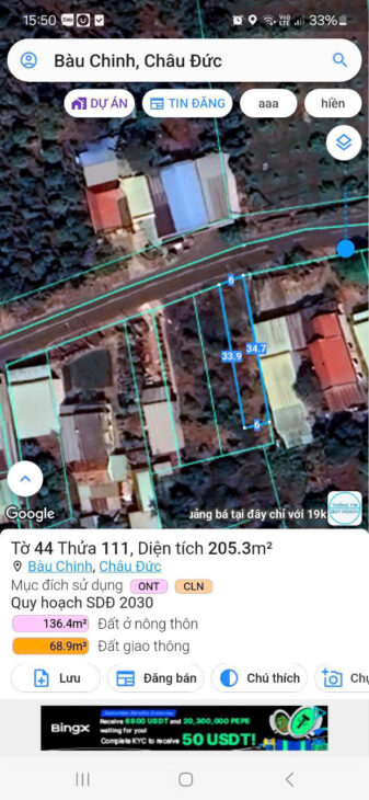 Chỉ 1 Tỷ 150 triệu là sở hữu được 6M Mặt tiền Kim Long- Láng Lớn 205m2 có sẳn 80m2 thổ cư
