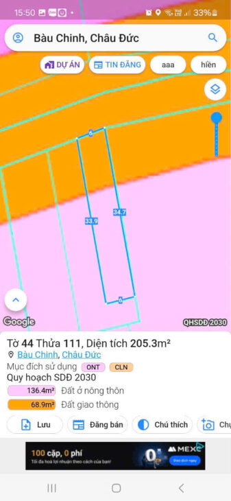 Chỉ 1 Tỷ 150 triệu là sở hữu được 6M Mặt tiền Kim Long- Láng Lớn 205m2 có sẳn 80m2 thổ cư