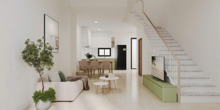 Nhà Phố Hoàn Thiện Nội Thất, Trả Trước 789 Triệu – Sống Ngay K-Home