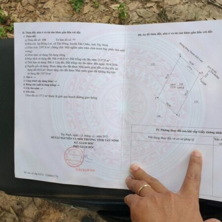 LÔ ĐẤT VỊ TRÍ ĐẸP- GIÁ TỐT Cần tiền gấp bán cắt lỗ, giảm sâu lô đất mặt tiền đường nhựa 30m tại