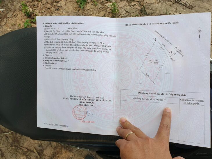 LÔ ĐẤT VỊ TRÍ ĐẸP- GIÁ TỐT Cần tiền gấp bán cắt lỗ, giảm sâu lô đất mặt tiền đường nhựa 30m tại