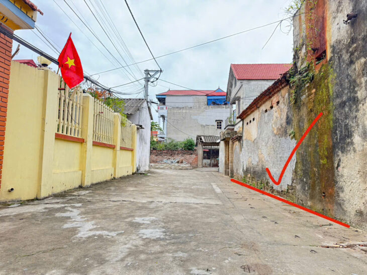 Bán đất thôn Bạch Đa, Kim Hoa, Mê Linh. Đường thông, ô tô vào đất. Gần KDT Kim Hoa
