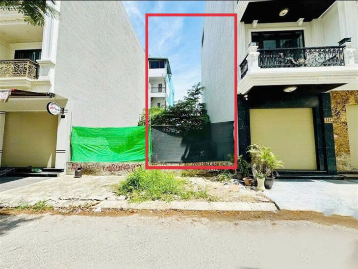 Đất 60m phân lô Cái Hòm – lô 7 Lê Hồng Phong, Đông Nam, giá 7.2 tỉ