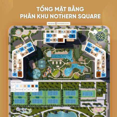 BÁN CĂN HỘ 2PN VIEW CÔNG VIÊN TẠI MASTERI TRINITY SQUARE – VINHOMES OCEAN PARK 2, VỐN BAN ĐẦU CHỈ