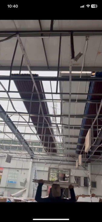 Thanh lý nhà xưởng khung thép Zamil – Kích thước 23x102m – Bắc Giang