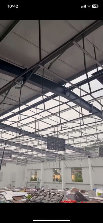 Thanh lý nhà xưởng khung thép Zamil – Kích thước 23x102m – Bắc Giang