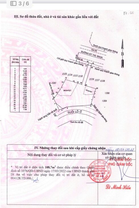 ĐẤT ĐẸP – GIÁ TỐT – Cần Bán Nhanh Lô Đất Đẹp Vị Trí Tại Thành Phố Dĩ An, Tỉnh Bình Dương