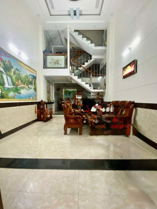 Siêu Phẩm 4 Tầng – 5PN – Nhà Mới – Xe Tải Tới Cửa – Tân Chánh Hiệp Q.12 SHR