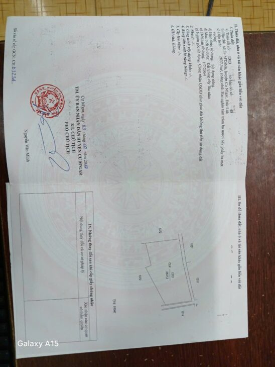 ĐẤT ĐẸP – GIÁ ĐẦU TƯ – CHÍNH CHỦ CẦN BÁN GẤP LÔ ĐẤT tại Xã Ea Mdróh, Huyện Cư M’gar – Tỉnh Đắk Lắk