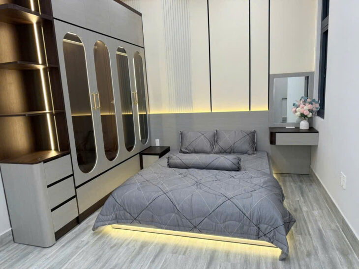 NHÀ 4 TẦNG – CĂN GÓC 2MT – PHÚ THUẬN – XE ĐỖ CÁCH NHÀ 10M – GIÁ NHỈNH 8,25 TỶ