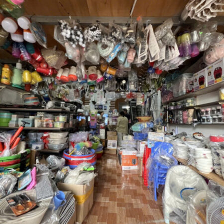 NHÀ MẶT TIỀN TÂN AN – ĐANG KINH DOANH VLXD – GIÁ CHỈ 3.68 TỶ