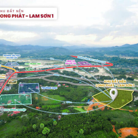 ???? SIÊU PHẨM ĐẤT NỀN LONG PHÁT – LAM SƠN 1 Sổ Đỏ Riêng, Giá Chỉ Từ 120 Triệu/Lô, Cơ Hội Sinh Lời