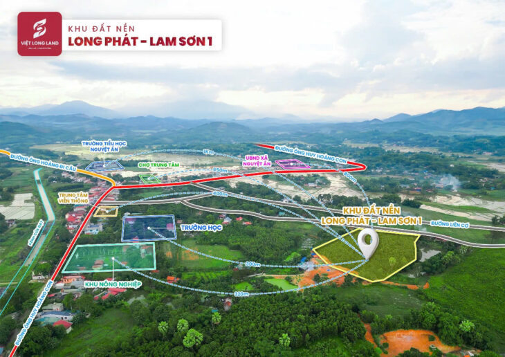 ???? SIÊU PHẨM ĐẤT NỀN LONG PHÁT – LAM SƠN 1 Sổ Đỏ Riêng, Giá Chỉ Từ 120 Triệu/Lô, Cơ Hội Sinh Lời