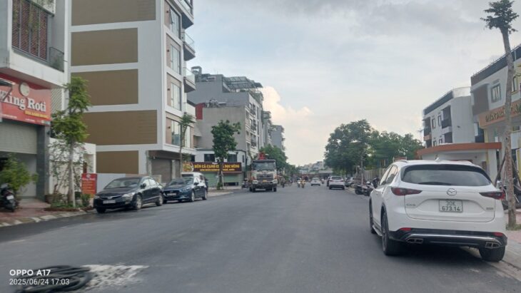 Bán đất Ngọc Thụy – 329m² – Mặt tiền 16m – Nở hậu đẹp – Ô tô vào tận nhà – Chia được 3 lô – Giá 46