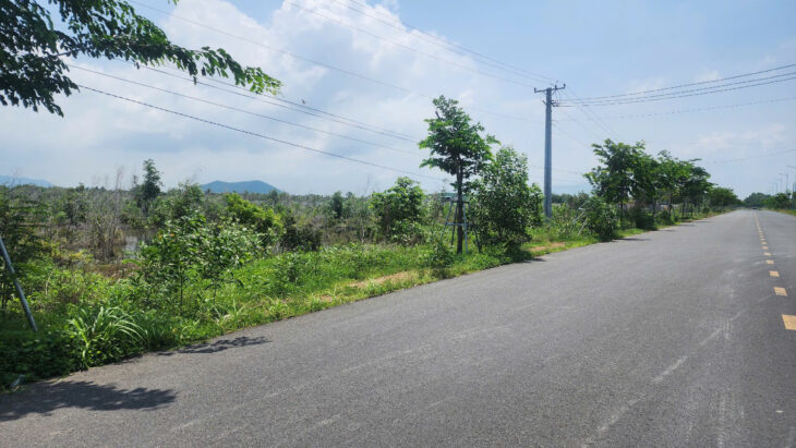 Bán 20.5m x 164m đất mặt tiền Hùng Vương – LaGi chỉ 375tr/m ngang view Biển