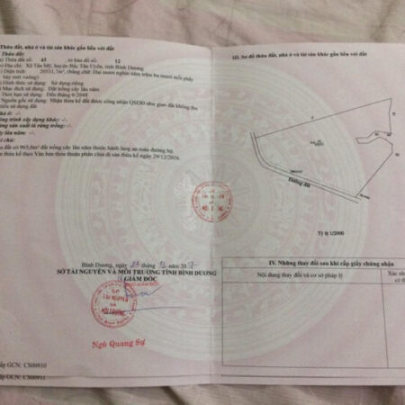 Bán đất tại đường Vành Đai 4, Xã Tân Mỹ, Bắc Tân Uyên, Bình D Tân Uyên, Bình Dương, 26 tỷ, 21000 m2