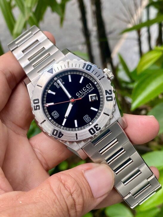 Đồng Hồ Nam : Gucci Pantheon Automatic dòng Diver – Bản dây thép siêu đẹp – Fullbox…