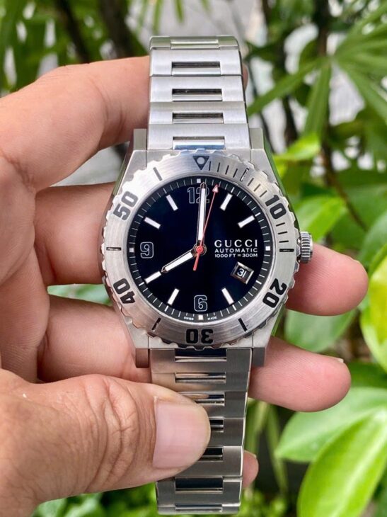 Đồng Hồ Nam : Gucci Pantheon Automatic dòng Diver – Bản dây thép siêu đẹp – Fullbox…