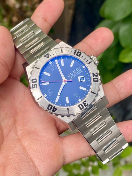 Đồng Hồ Nam : Gucci Pantheon Automatic dòng Diver – Bản dây thép siêu đẹp – Fullbox…