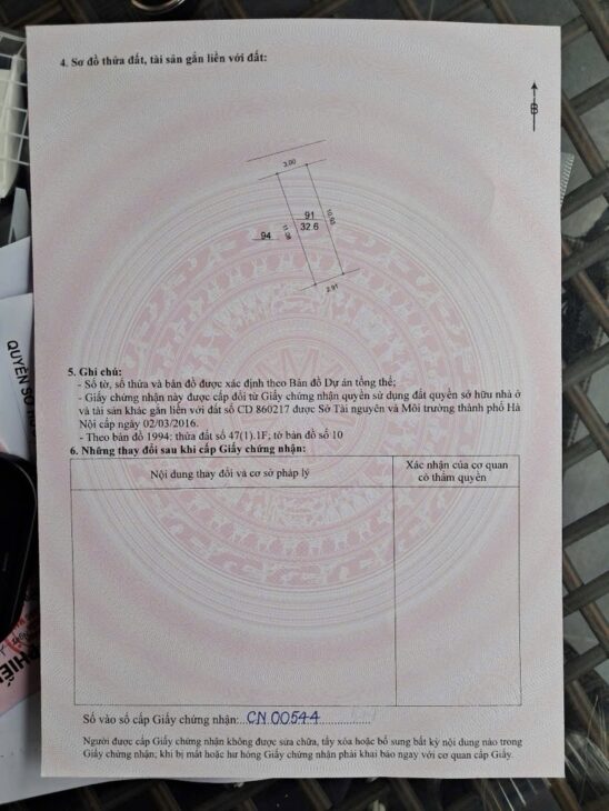 Bán nhà ngõ Yên Duyên, Hoàng Mai. 35m2 x 4 tầng, 4PN, SH, 7 tỷ. LH: 0989993208