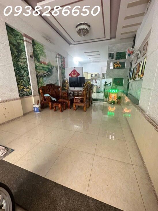 BÁN NHÀ 3 TẦNG HXH NGUYỄN THỊ ĐẶNG P HIỆP THÀNH Q12, DT 63M2, GIÁ: 5,780 Tỷ TL