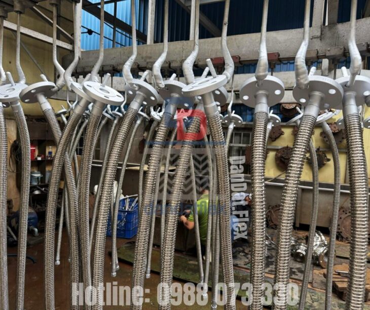 ỐNG MỀM INOX 304 | ỐNG MỀM CÔNG NGHIỆP CHỊU NHIỆT CAO | ỐNG MỀM INOX CÓ BỌC PJ CHỐNG CHÁY|ỐNG MỀM
