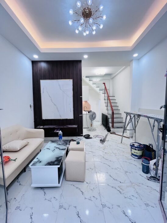 ???? Nhà Bán 3PN ( có phòng dưới đất cho người lớn tuổi ) Hẻm Xe Hơi Âu Dương Lân , DTSD 56m2 , SHR ,
