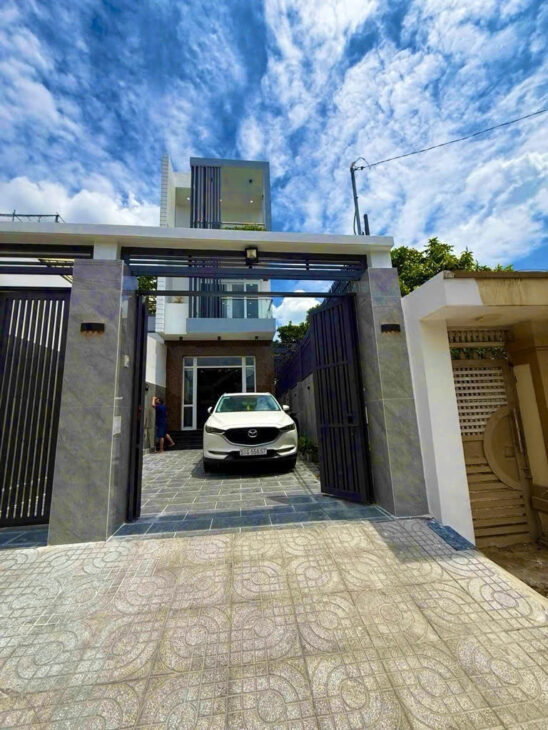 Nhà mới đẹp HXH thông TX24 gần Tô Ngọc Vân, 116m2, 4 tầng, 4PN + PT, ở và làm VP CTy ngon